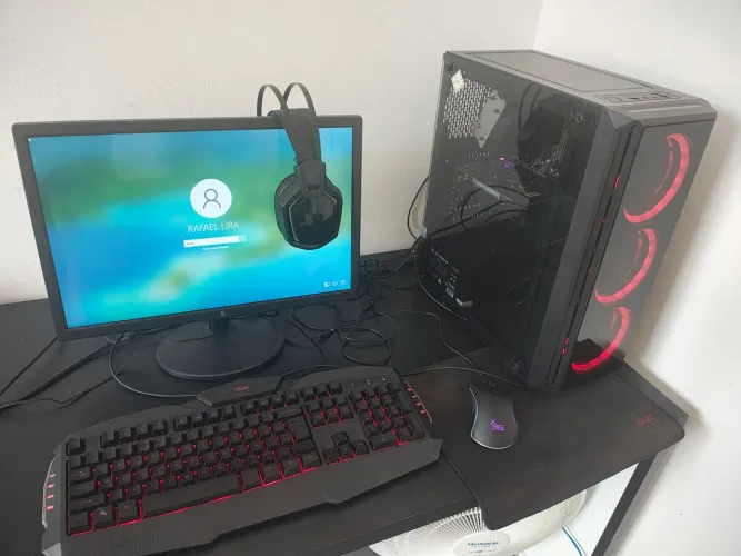 Computador game completo novo