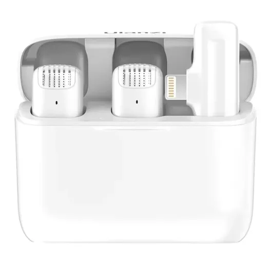 Microfone Sem Fio J12 com Conector Lightning, Lapela