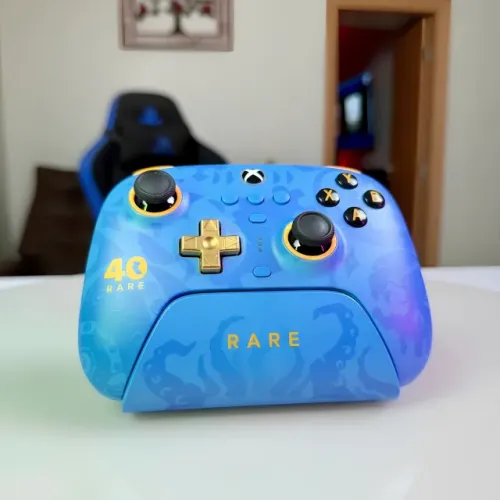 Controle Sem Fio 8BitDo Ultimate Edição Rare 40° Aniversario (Seminovo) | Com Garantia!