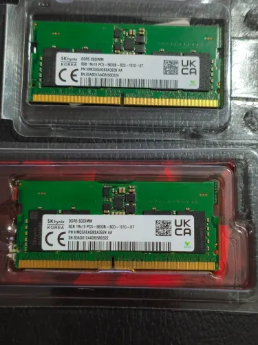 Kit 2x Memoria RAM SK hynix 8GB DDR5 5600 SODIMM