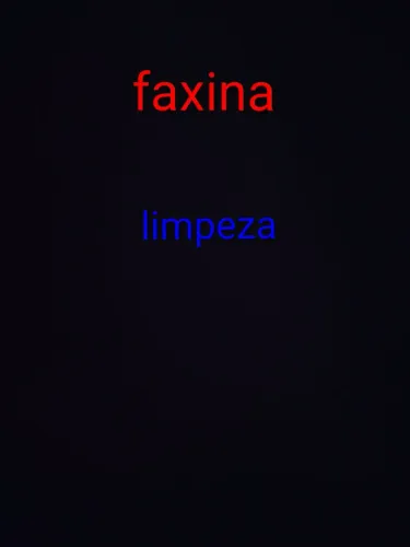 Faço faxina 