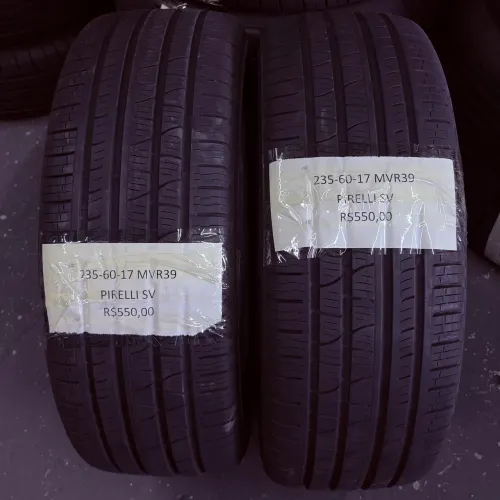 2 PNEUS 235 60 17 PIRELLI SCORPION USADOS BONS
