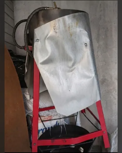 Fogão para tacho de lanches (ler a descrição)