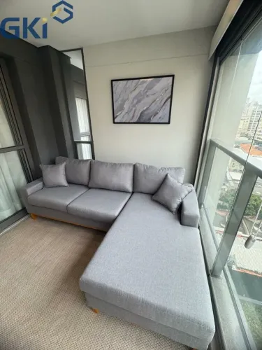 Ária Higienópolis - Mobiliado - c/ 55m² - 1dorm. - 2 banhs.- 1 vaga - próximo Est. Higienó
