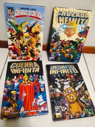 Livros de colecionador Marvel - Panini books