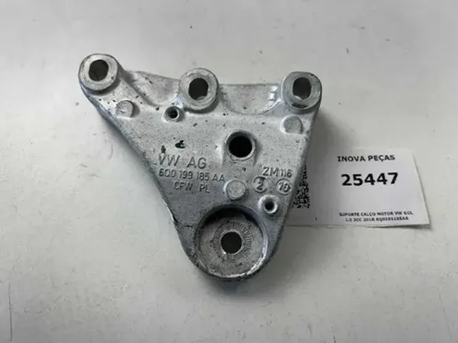 Suporte Calço Motor Vw Gol 1.0 3cc 2018 6q0199185aa Cinza