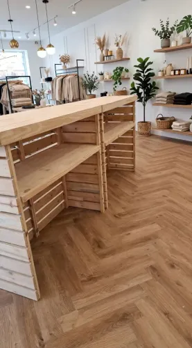 Balcão em dois módulos para eventos 2.40m
