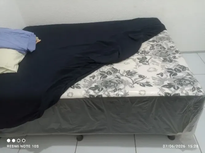 Cama box espuma