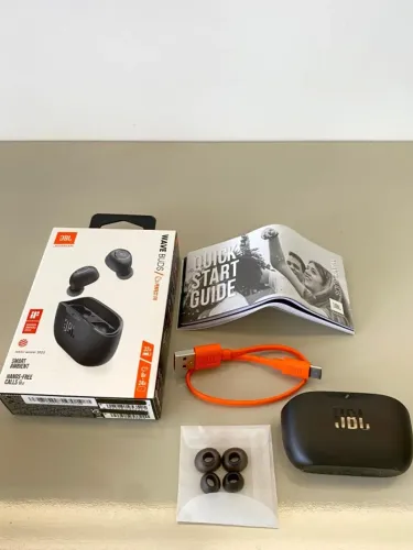 Fone JBL Wave Buds novo (o melhor da categoria)