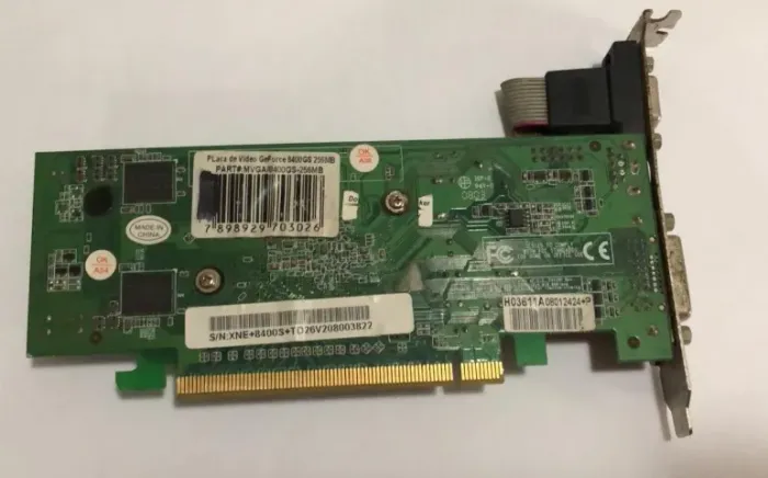 Placa de Vídeo NVIDIA GeForce 8400GS 256MB