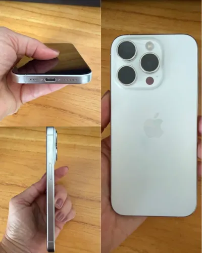 VENDO IPHONE 15 PRO 128GB BRANCO 