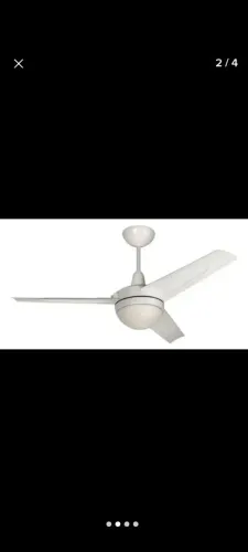 Globo lustre ventilador de teto Arno Alivio