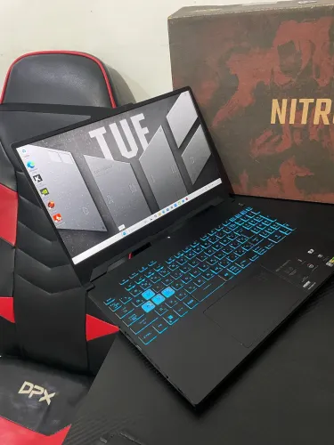ASUS TUF Gaming F15 i5 12ª RTX 3050 16GB SSD 512GB Gamer