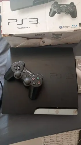 PS3 Slim Desbloqueado + Jogos PREÇO PARA SAIR LOGO