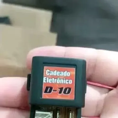 Cadeado eletrônico para moto inibidor de partida (NOVO)