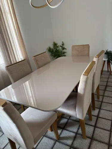 Mesa de jantar 6 lugares