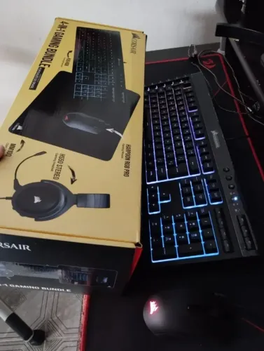 Kit Gamer Corsair Teclado Mouse Headset