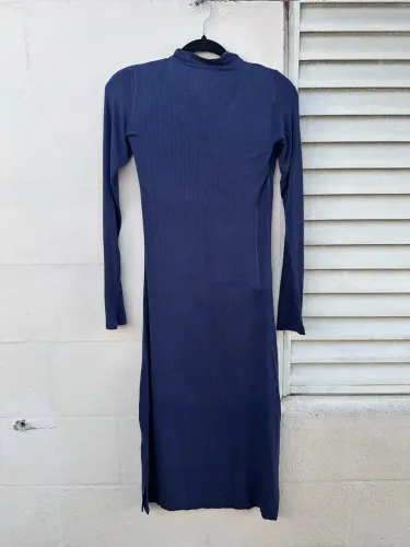 Vestido canelado