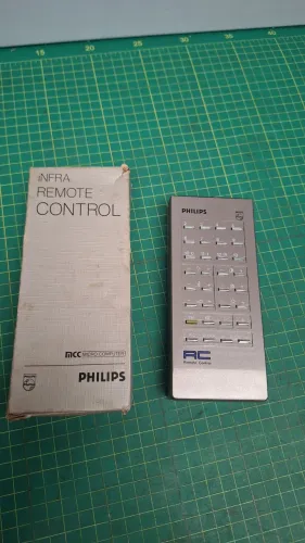 Controle remoto anos 70 vintage Philips