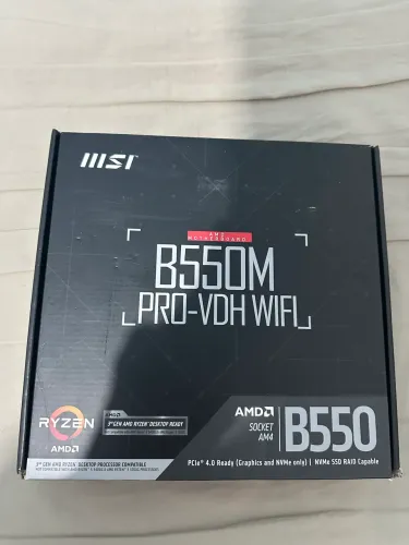 Placa mãe B550M MSI PRO VDH (WIFI)