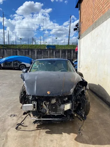 SUCATA PORSCHE CAYENNE TURBO S V8 4.0 HIBRIDO 2021