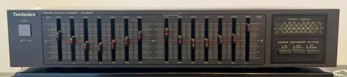 Equalizador Gráfico Technics SH-8028 - Revisado - Funcionando 100%