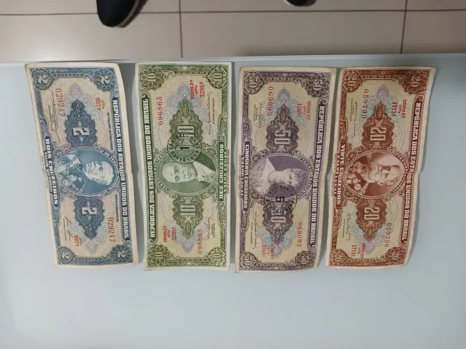 cédulas antigas