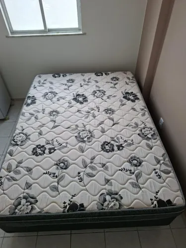 Vendo Colchão Ortobom D45 Casal + Base Box Original - Ótimo Estado