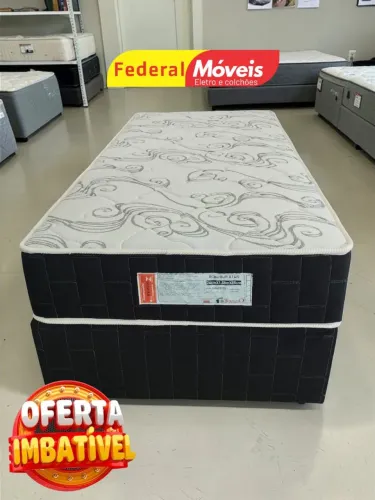 Cama Solteiro em Promoção Colchão e Base Novos - Fazemos Entregas 