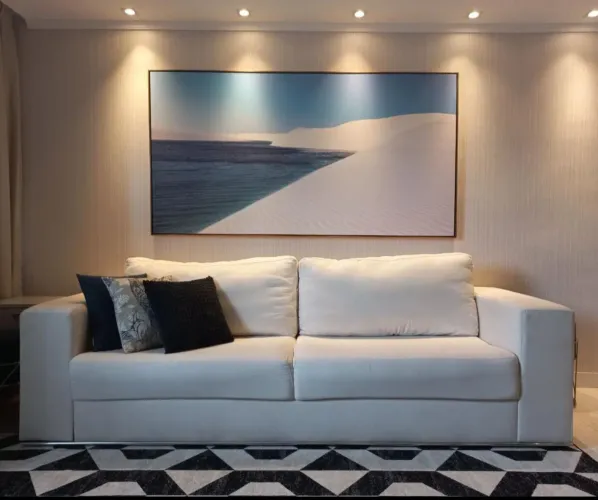Quadro em canvas 2x1m alto padrão 