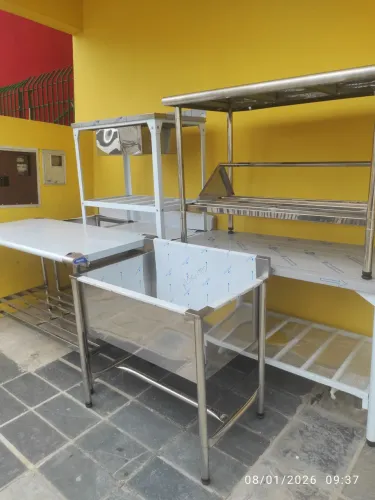 Bh Mesa e pia inox orçamento