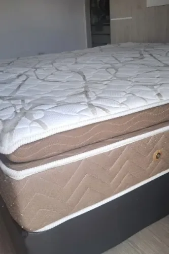 Colchão king Ortobom com pilow top