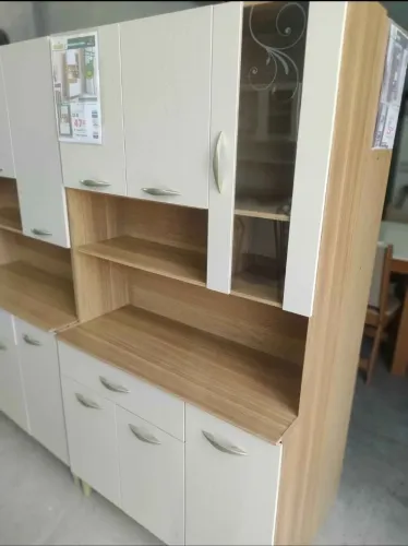 Armário de cozinha (Pronta entrega) Golden 6 portas
