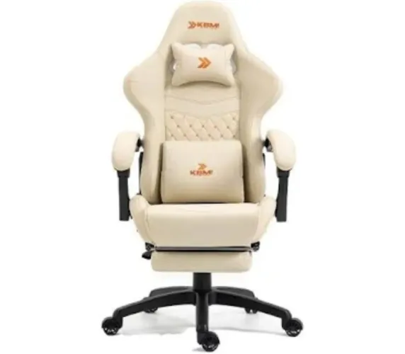 Cadeira Gamer KBM! Gaming - Creme