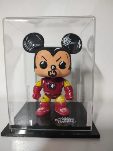 Mickey Iron Man by Thiago Rosinhole - RARO - Artista não produz mais