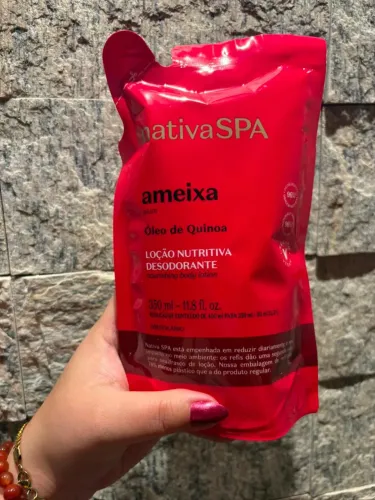Refil creme hidratante o Boticário ameixa
