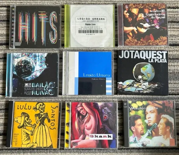 Jogo de cds diversos
