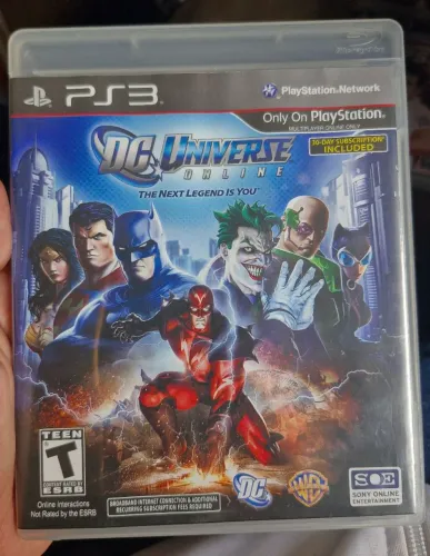 DC Universe Online Playstation 3 PS3 (Faço olx pay)