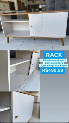 Super promoção de Rack até Tv de 50 polegadas!!