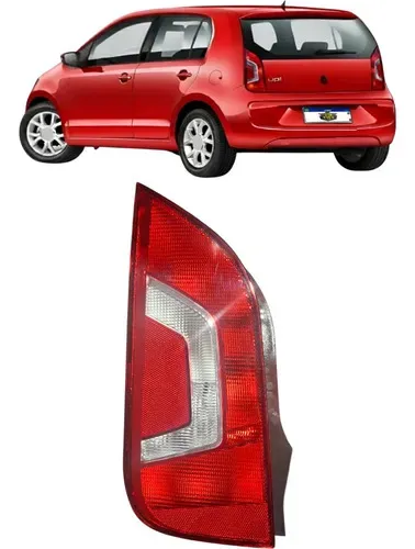 Lanterna Traseira Esquerda Volkswagen Up 2016 17 18 19 2020 Esquerdo/motorista Cristal