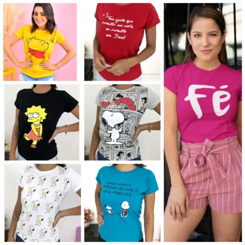 Blusas femininas no atacado 