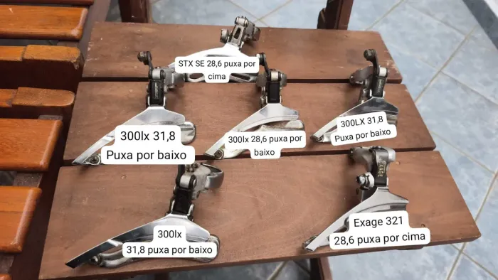 Câmbio dianteiro bicicleta