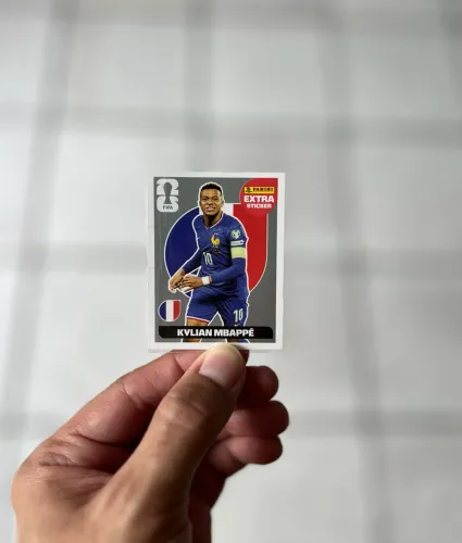 Figurinha Kylian Mbappé - Prata