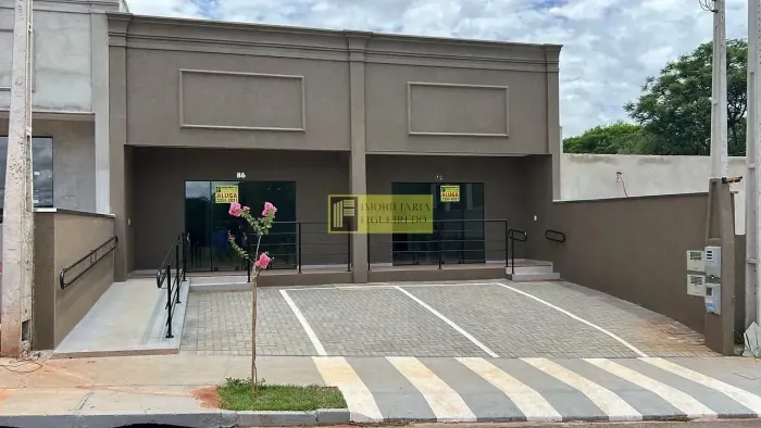 Salão comercial novo para locação próximo ao supermercado Compre Mix e condomínios Rios di