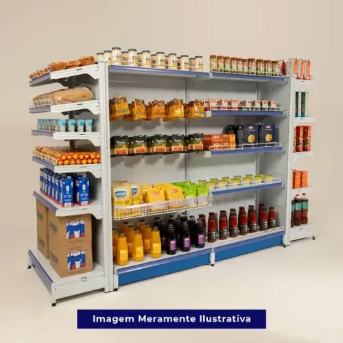 Gôndolas Prateleiras para todos comércios
