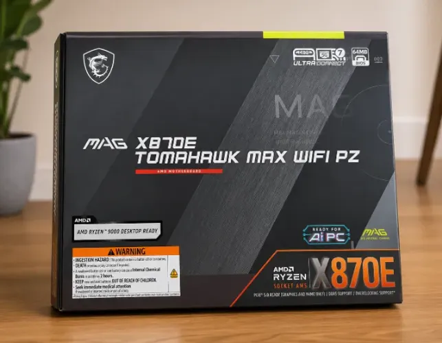 Placa Mãe MSI MAG X870E Tomahawk Max WiFi DDR5 Socket AM5