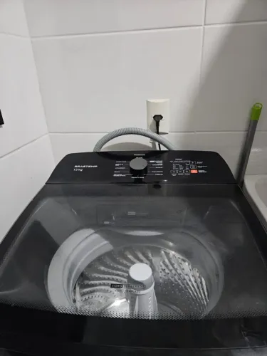 Máquina de lavar roupas Brastemp, 13kg, preta 
