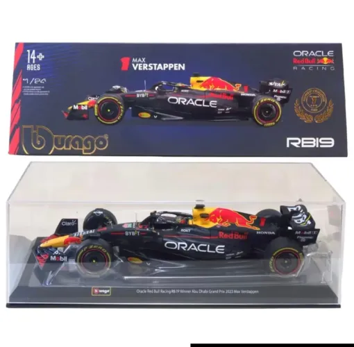 Miniatura Fórmula 1 Oracle Red Bull Racing RB19 1 Max Verstappen 1/24