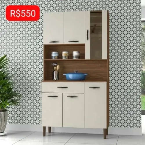 Armário de cozinha pé - Novo