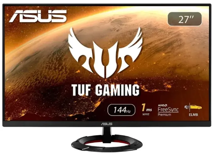 Monitor Asus Tuf Gamming 144hz 1ms FreeSync Premium